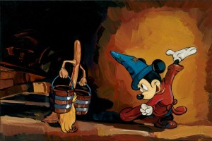 Mickey Mouse in the Sorcerer's Apprentice