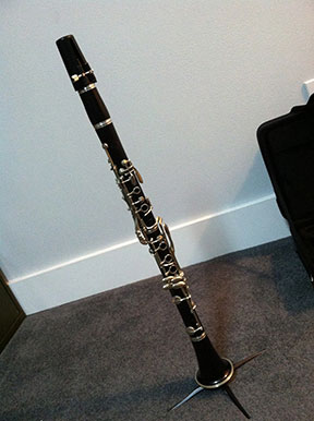 fully assembled clarinet