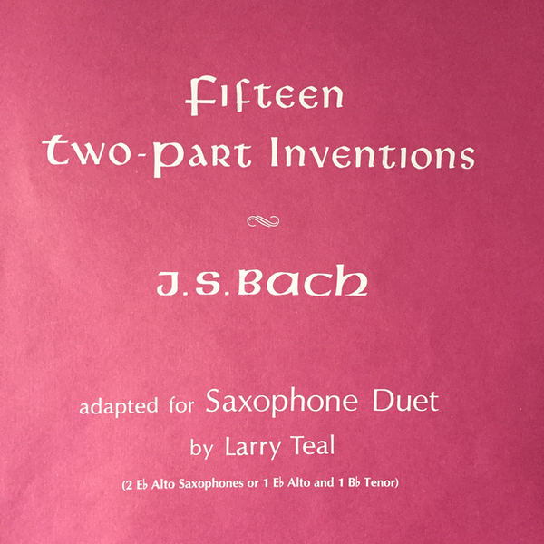 15 two-part inventions by J. S. Bach