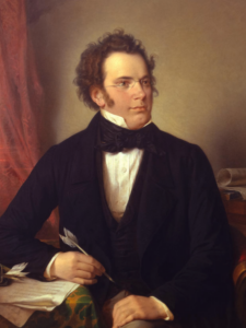 Franz Schubert by Wilhelm August Rieder