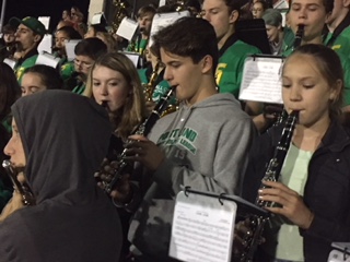 Jackson in Cleveland HS Pep Band